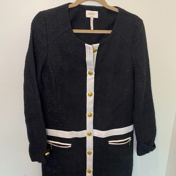 Laundry by Shelli Segal Tweed Jacket (size 8) - Picture 1 of 3